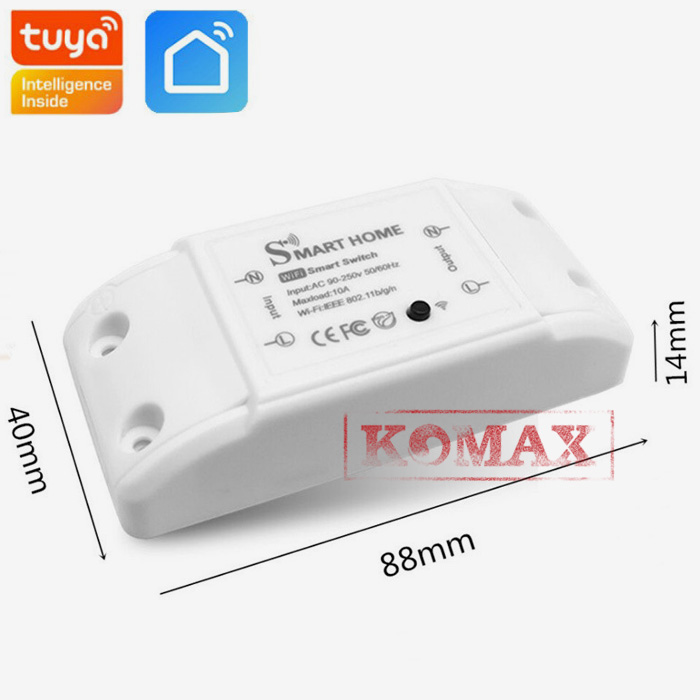 Tuya-R2 là thiết bị điều khiển từ xa qua Wifi, hỗ trợ kết nối với các thiết bị điện trong gia đình như quạt, đèn, máy lạnh, và nhiều thiết bị khác. Việc điều khiển chỉ cần một chiếc điện thoại thông minh giúp bạn tiết kiệm thời gian và công sức.